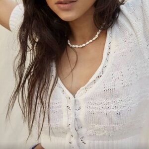 Urban outfitters crochet crop top